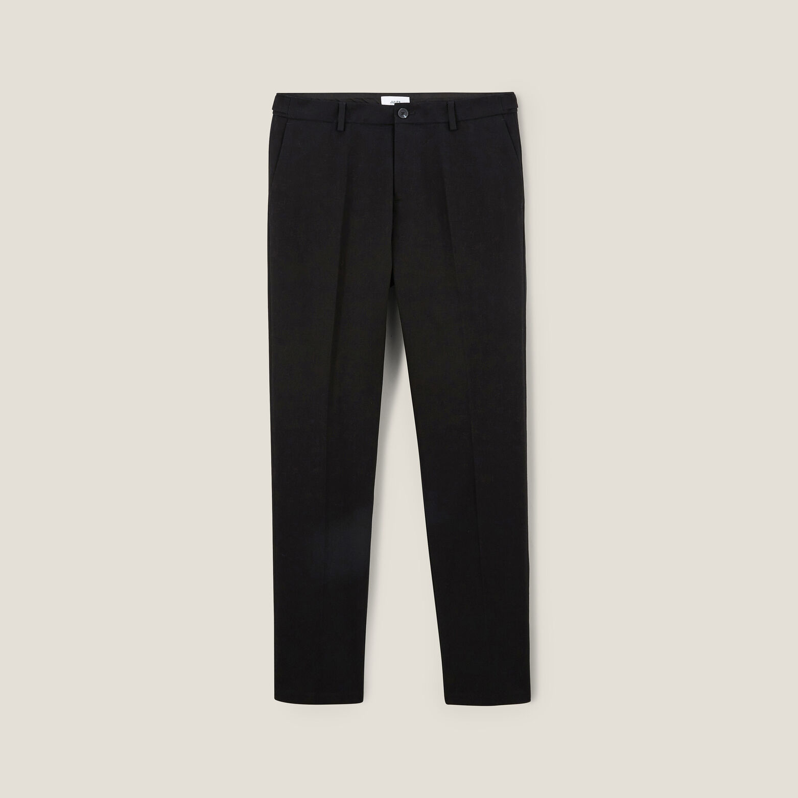 Regular fit twill broek