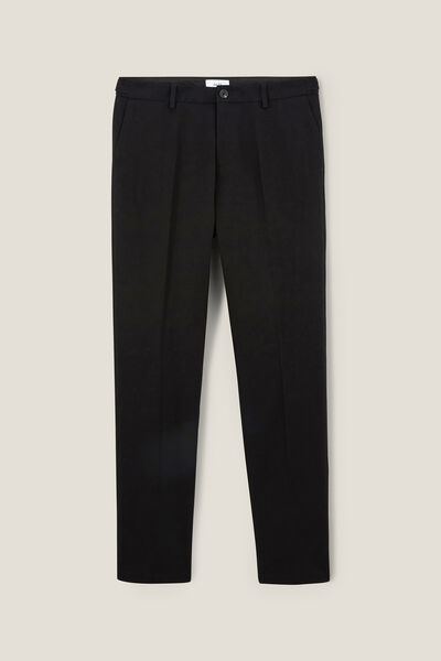 Pantalon regular en twill