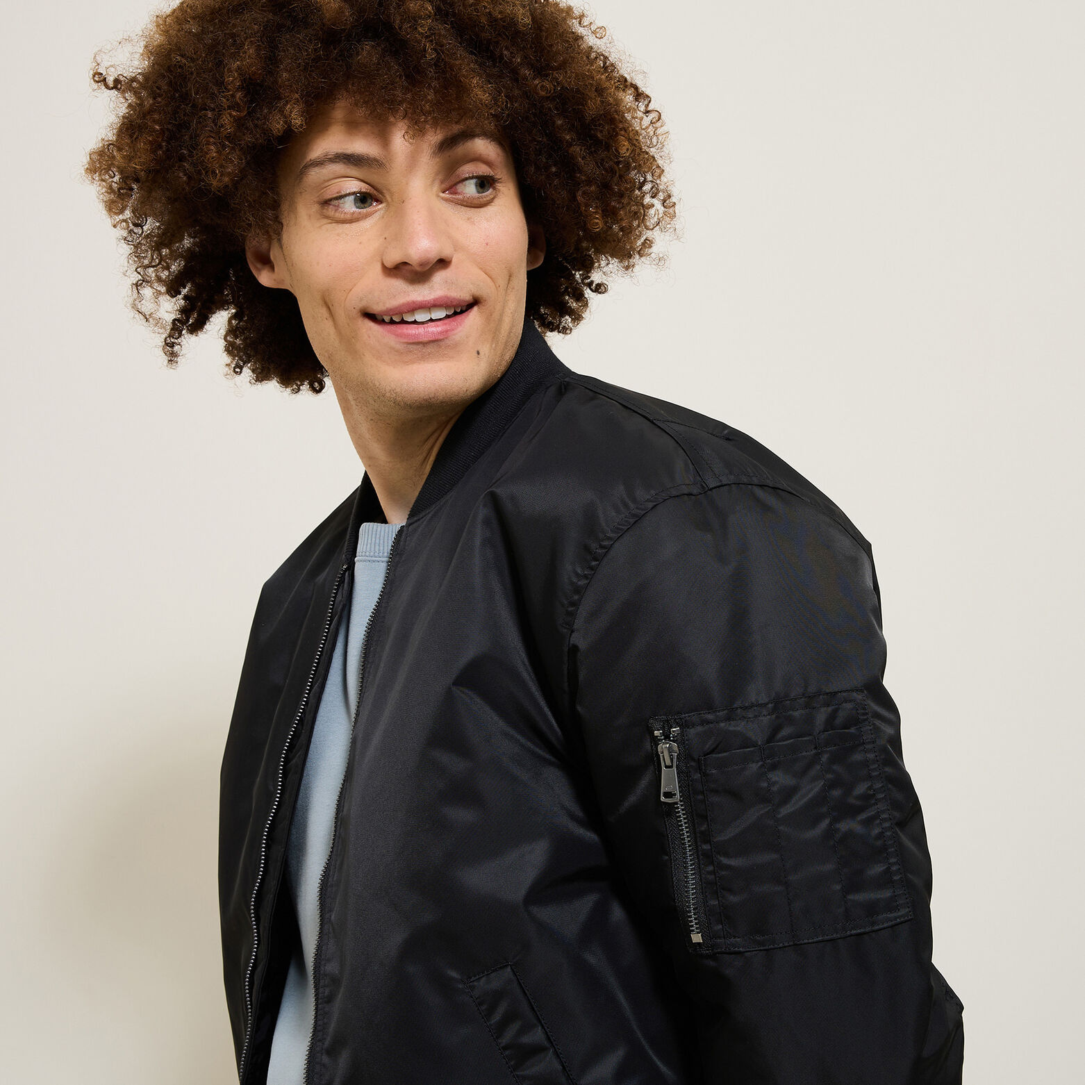 Blouson bomber rembourré