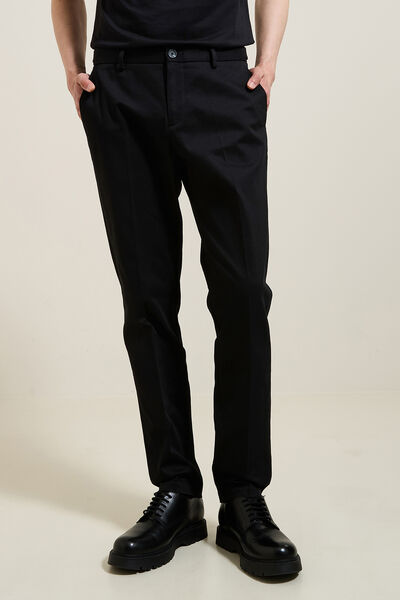 Pantalon regular en twill