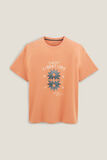 T-shirt aangebrachte print vooraan