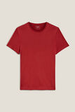 Tee-shirt col rond en coton basique