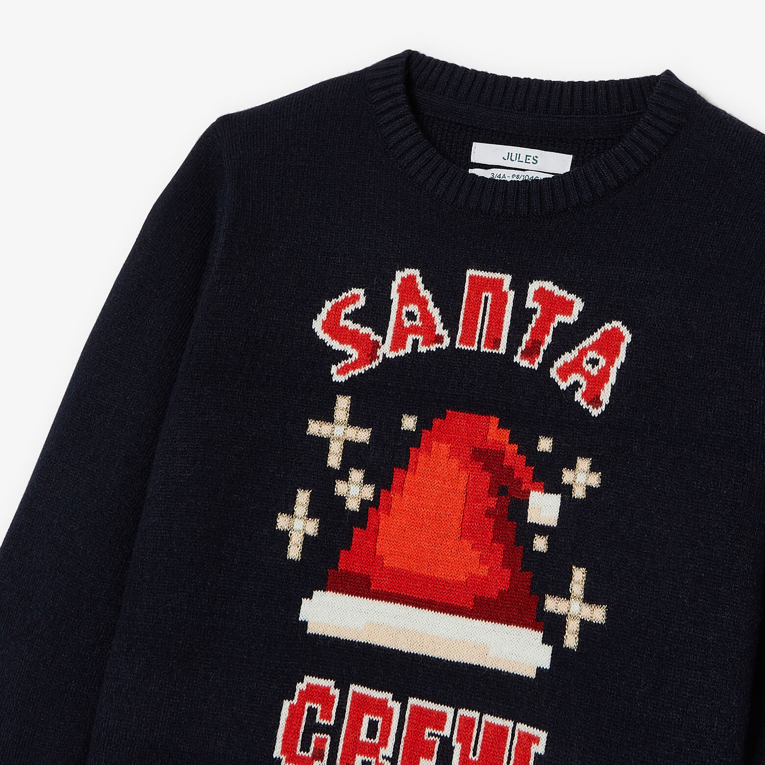 Pull de Noël "santa crew" enfant