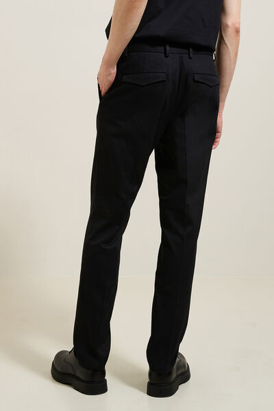 Pantalon regular en twill