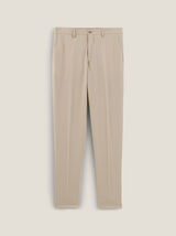 Pantalon de costume uni slim