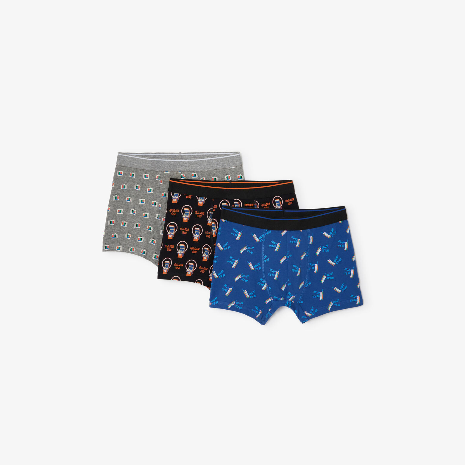 Coffret 3 boxers fantaisies