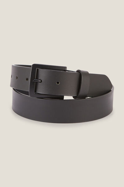 Ceinture en cuir à boucle