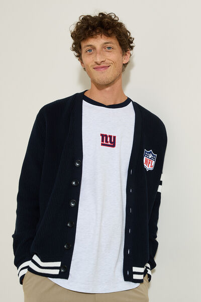 Gilet cardigan boutonné licence NFL