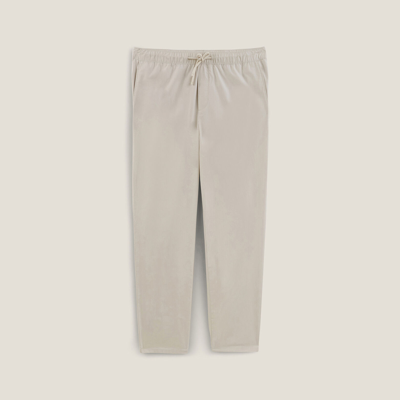 Pantalon coupe relax uni