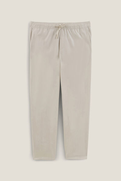 Pantalon coupe relax uni