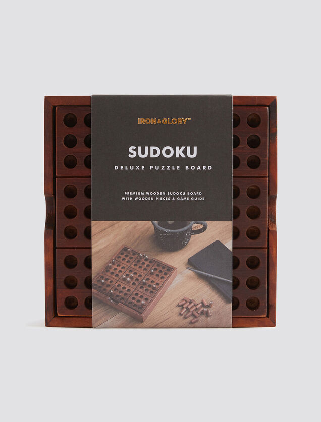 Jeu Sudoku en bois