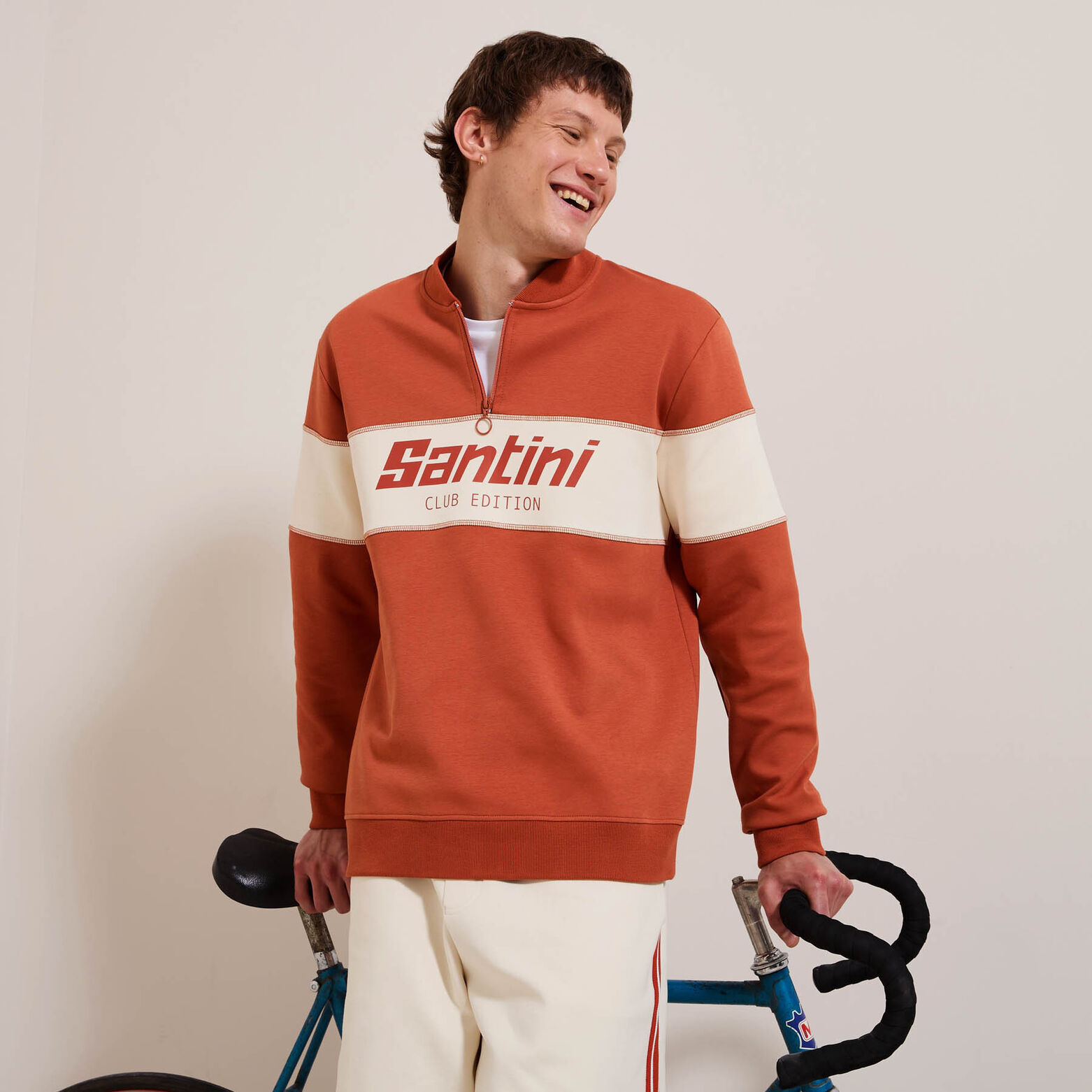 Sweater met ritskraag, Jules x Santini