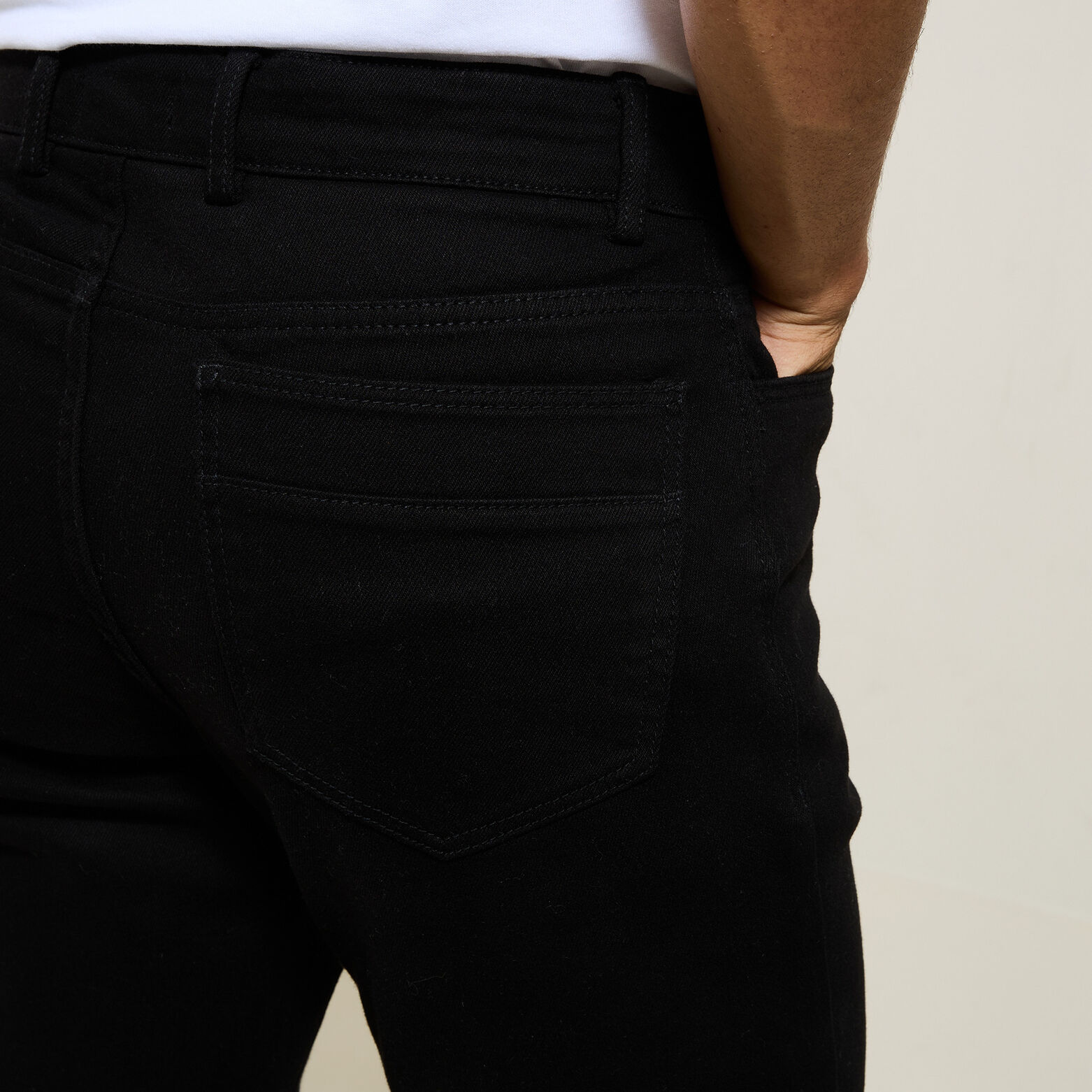 Pantalon regular cinq poches