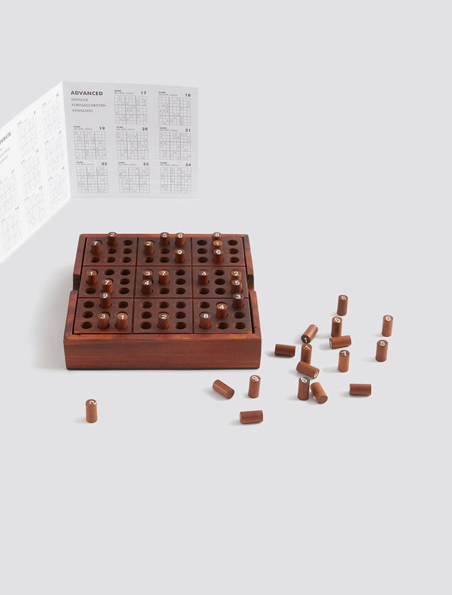 Jeu Sudoku en bois