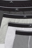 Lot de 5 boxers micro motifs