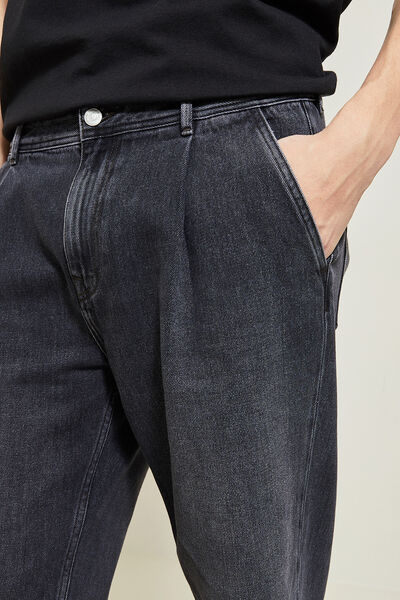 Geplooide loose-fit jeans