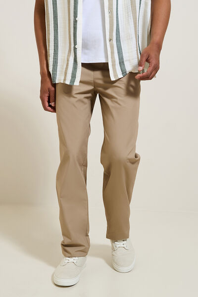 Pantalon coupe relax uni