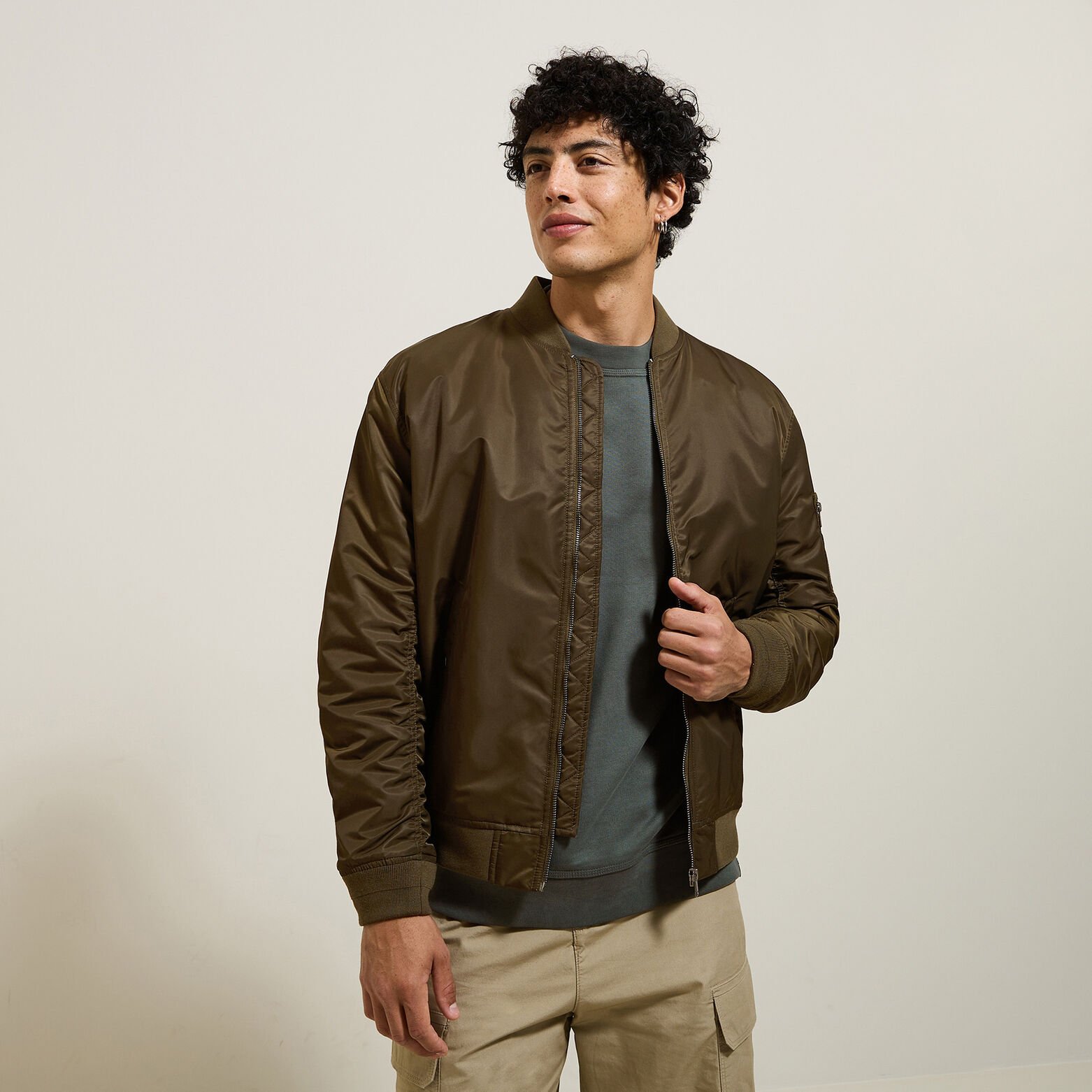 Blouson bomber rembourré