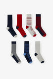 Coffret 7 paires de chaussettes fantaisies