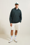 Sweat col polo relax uni