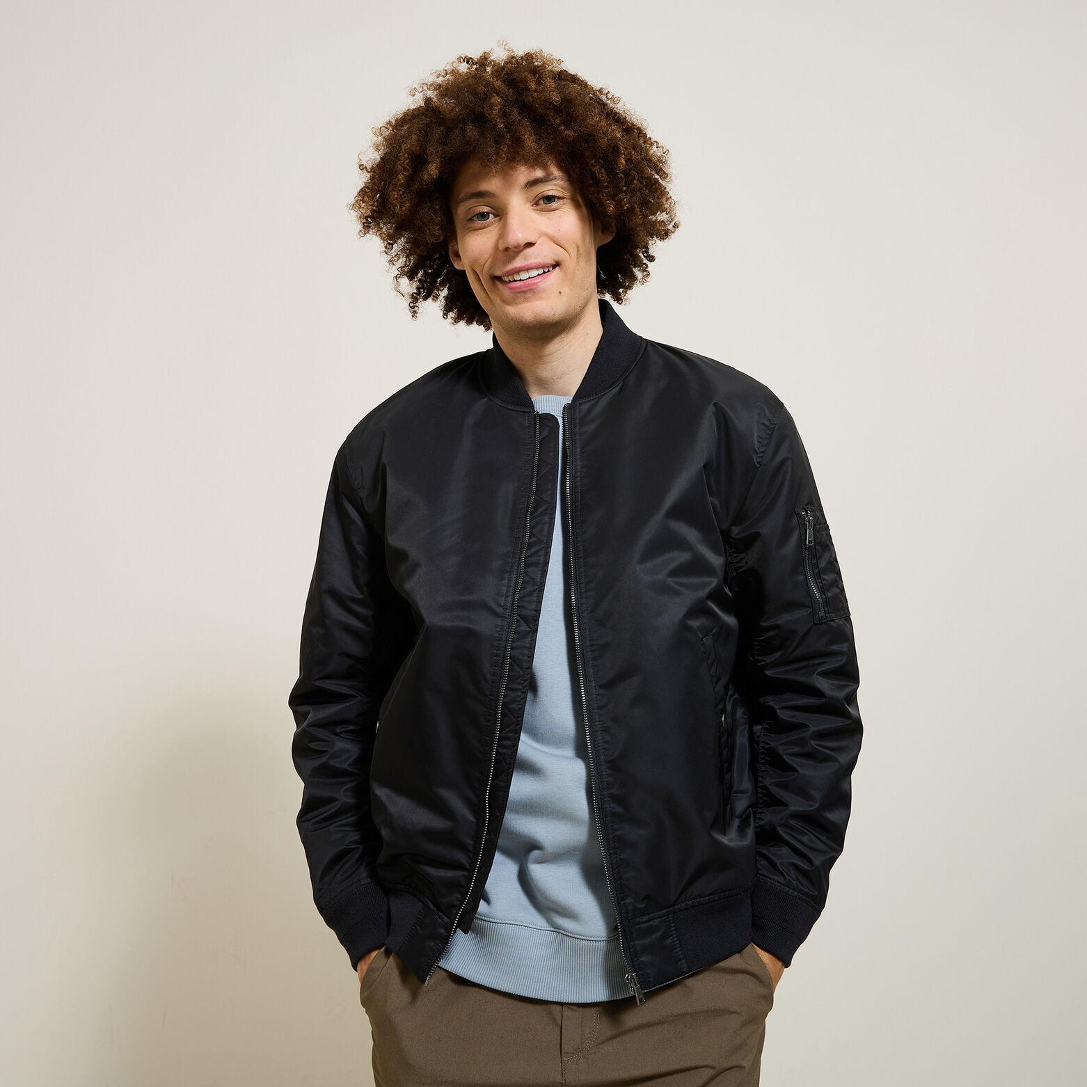 Blouson bomber rembourré