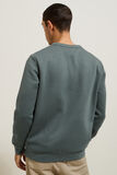 Effen sweater met ronde hals