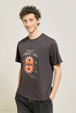 T-shirt aangebrachte print vooraan