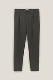 Pantalon relax en twill bi-ton