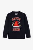 Pull de Noël "santa crew" enfant