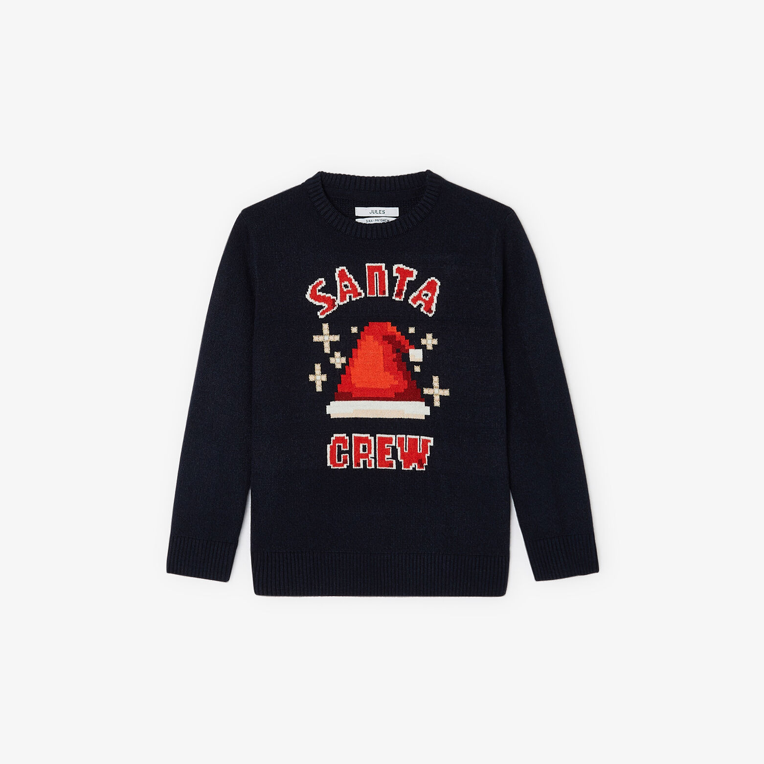 Pull de Noël "santa crew" enfant