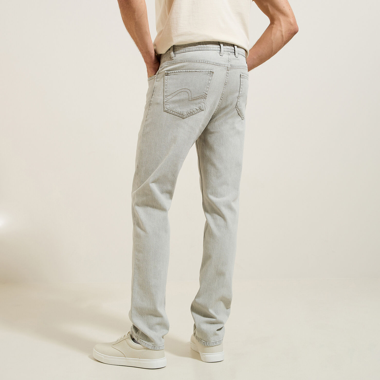 Jean straight 3 longueurs