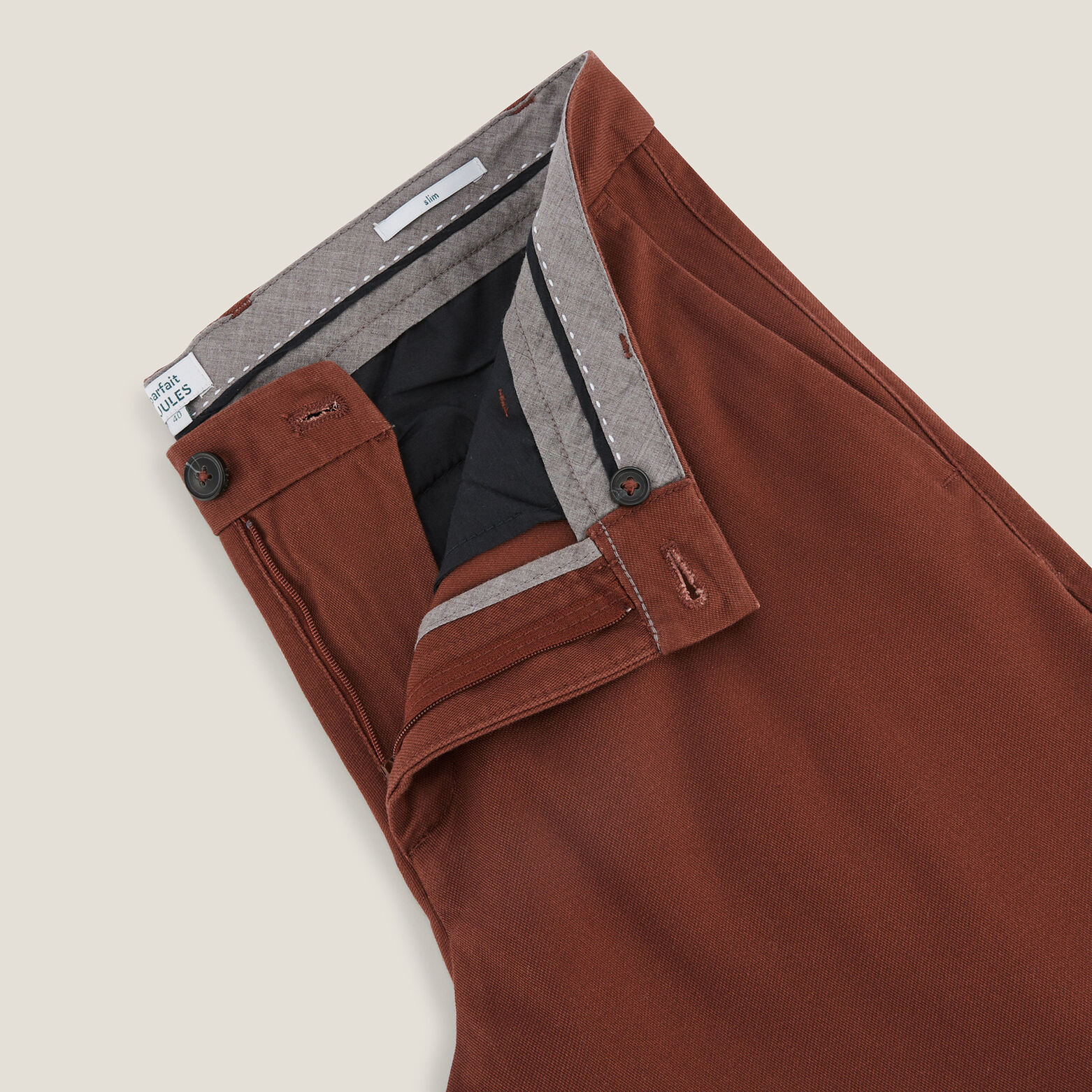 Pantalon chino slim urbain "le parfait by JULES"