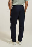 Effen relaxed broek