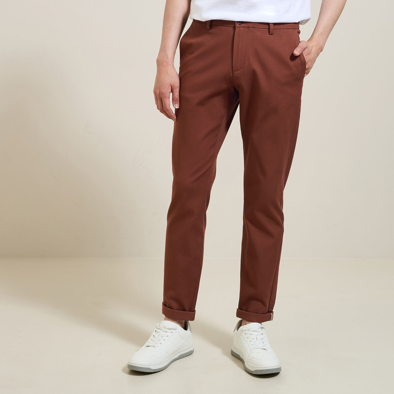 Pantalon chino slim urbain "le parfait by JULES"