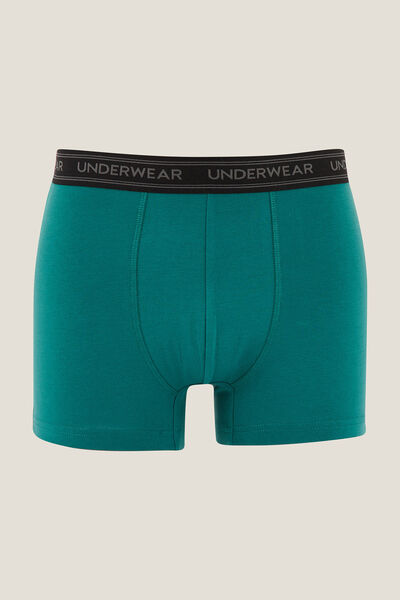 Boxer uni en coton