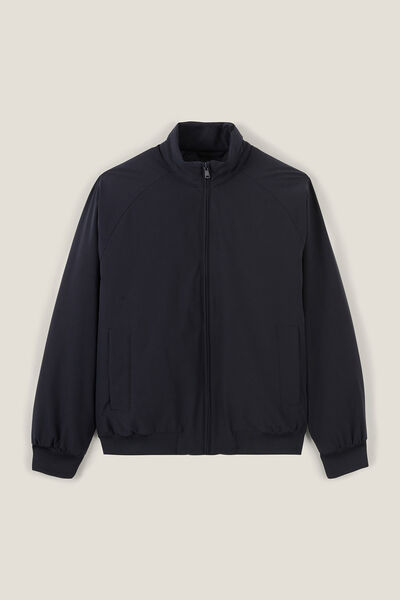 Blouson col montant zippé