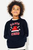 Pull de Noël "santa crew" enfant