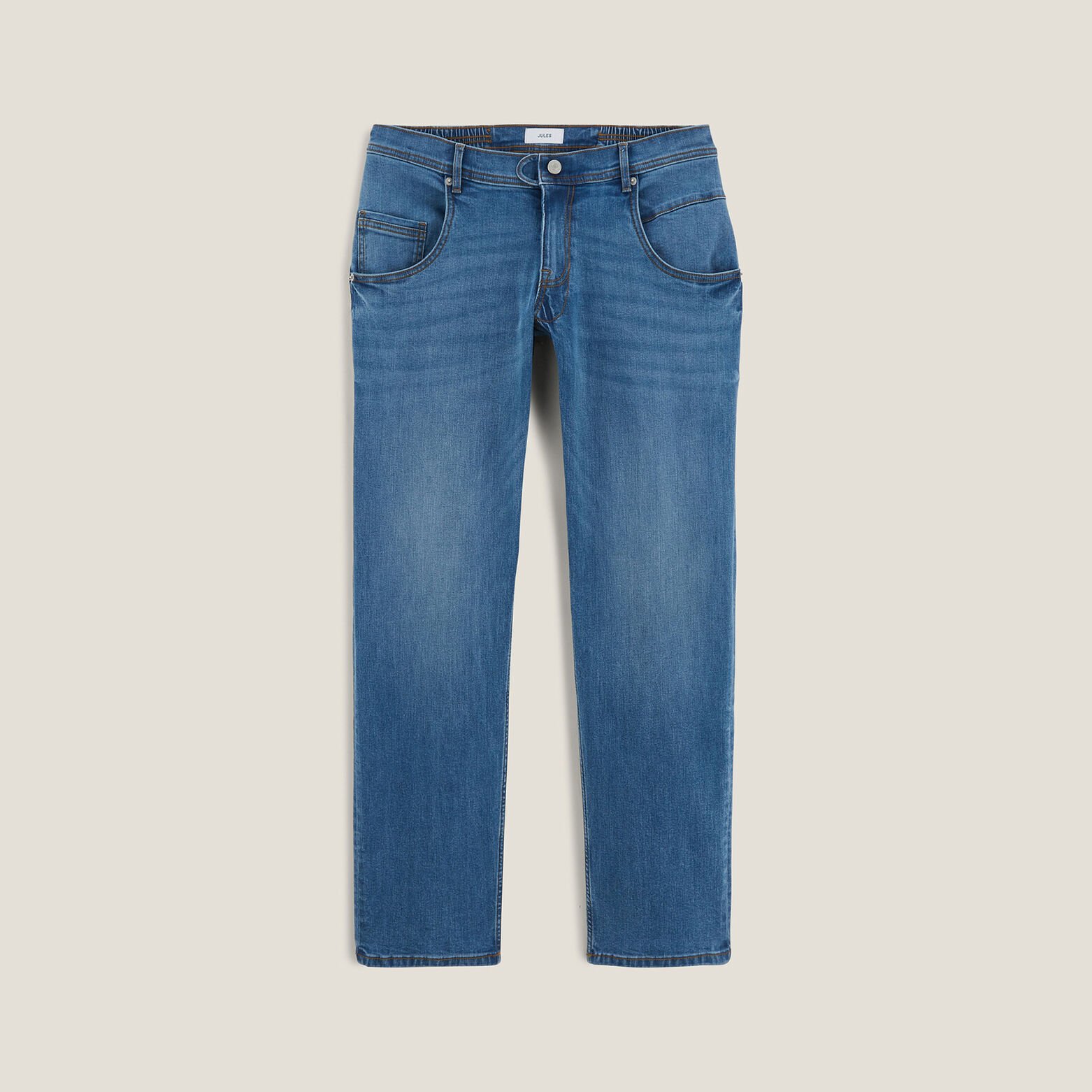 Pantalon Denim Bleu moyen