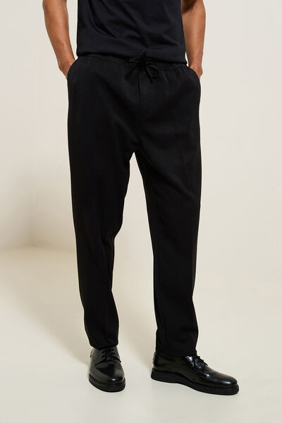 Pantalon relax uni