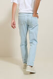 Washed tapered jeans