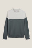 Pull col rond colorblock