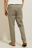 Pantalon jogger contenant du lin