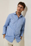 Chemise en coton flanelle slim