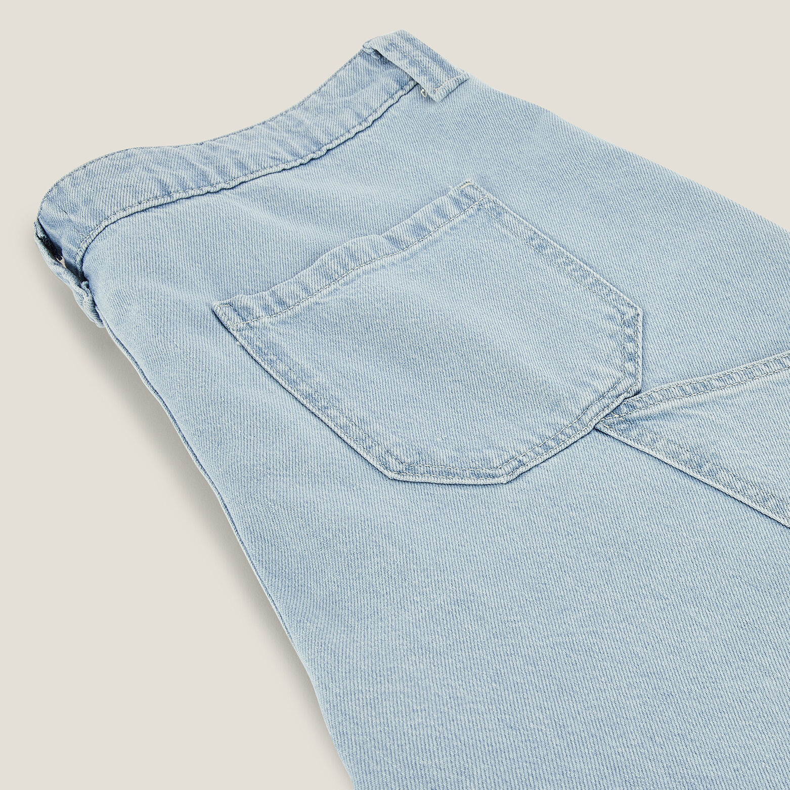 Denim bermuda