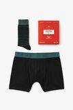 Coffret boxer et chaussettes fantaisies