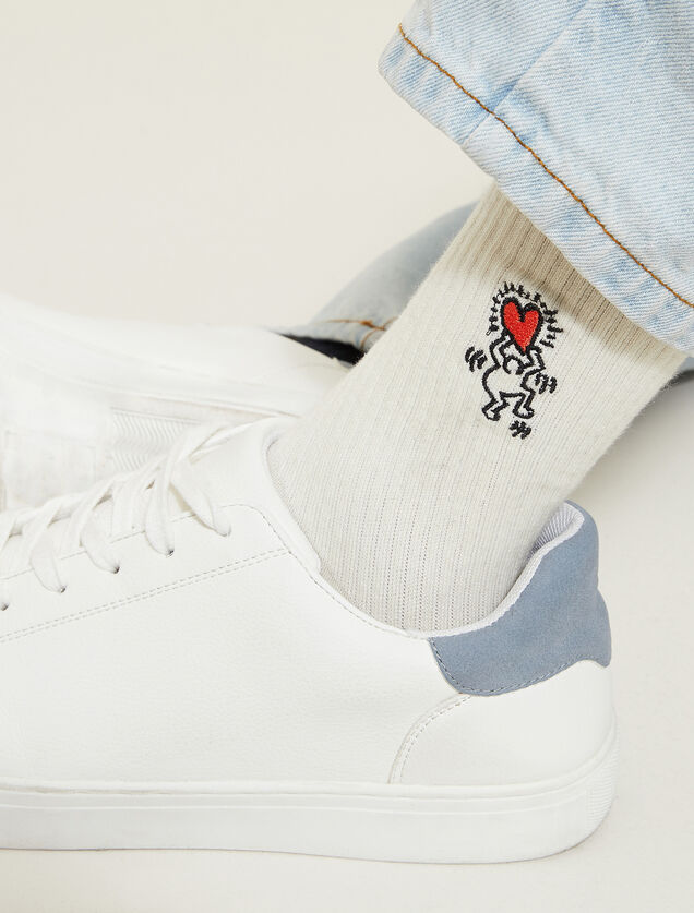 Chaussettes licence Keith Haring