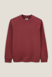 Effen sweater met ronde hals