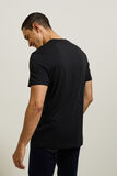 Basic, katoenen T-shirt met ronde hals