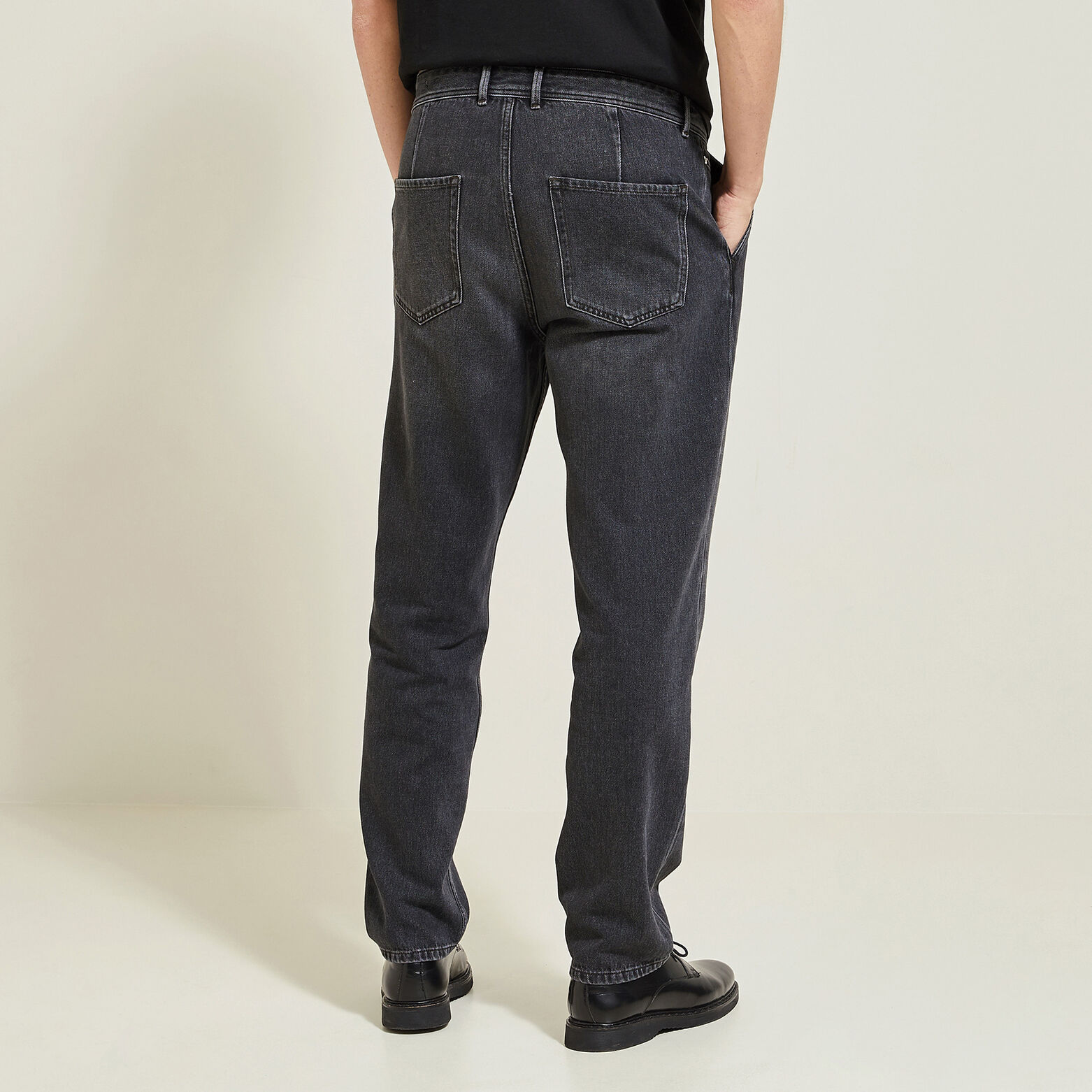 Geplooide loose-fit jeans