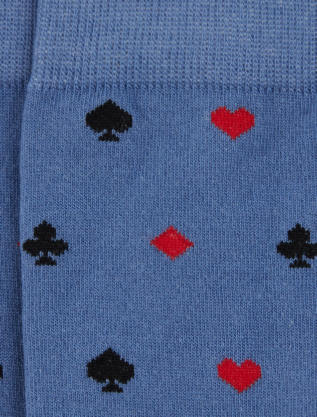 Chaussettes fantaisie coton issu de l'agri. bio.